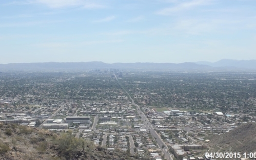 PHOTO: Climate change is among the factors contributing to severe air pollution that has earned four Arizona counties failing grades in an annual American Lung Association report tracking the nation's most polluted cities and counties. Photo credit: Arizona Department of Environmental Quality.
