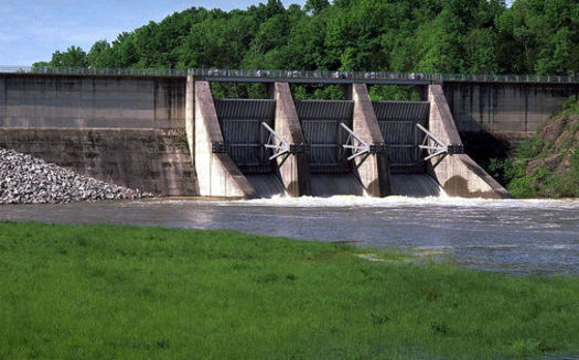 PHOTO: The EPA says its final Clean Power Plant is coming in August, which could affect energy generation at TVA facilities like the Tellico Dam. Photo credit: Tennessee Valley Authority, Wikimedia Commons.
