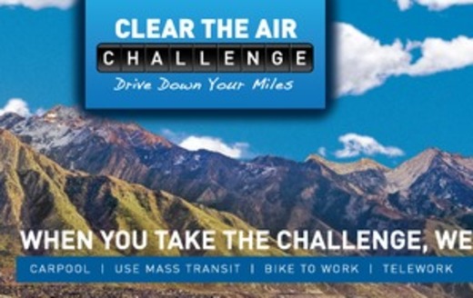 GRAPHIC: To help improve the state's air quality, thousands of Utah residents are expected to drive less this month as part of the annual Clear the Air Challenge. Graphic courtesy Salt Lake Chamber.