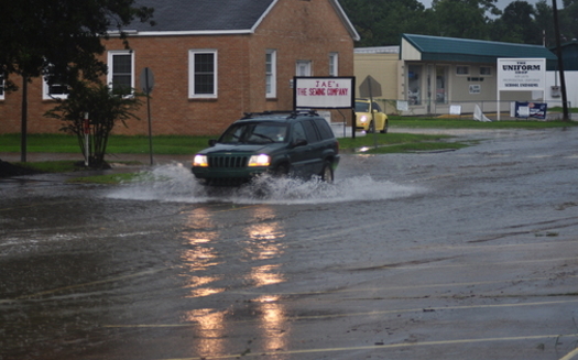 PHOTO: A report on urban flooding from the Illinois Department of Natural Resources finds many storm drain systems were simply not designed to accomodate the downpours the state has experienced in recent years. Photo credit: Photojock/Morguefile.