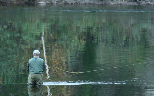 Hunting and fishing contribute half a billion dollars to Maine's economy and a new (NWF) survey shows wide bipartisan report for extending EPA Clean Water protections to smaller rivers and streams. Credit: Missing Lynx/NRCM.