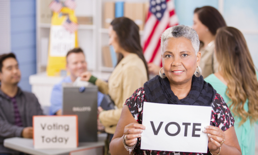 Wisconsin was the first state to ratify the 19th Amendment, which gave women the right to vote. But the chair of the Wisconsin Women's Network says the state has been moving backward in the past few years. Credit: Pamela Moore/iStockPhoto.com