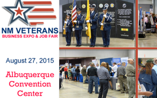 The New Mexico Veterans Business Expo and Job Fair is happening Thursday at the Albuquerque Convention Center. Credit: New Mexico Veterans Business Expo and Job Fair