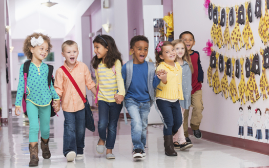 Keeping your back-to-school child healthy involves lots of physical activity, careful meal planning and setting a good example as an adult. Credit: Tomml/iStockPhoto.com