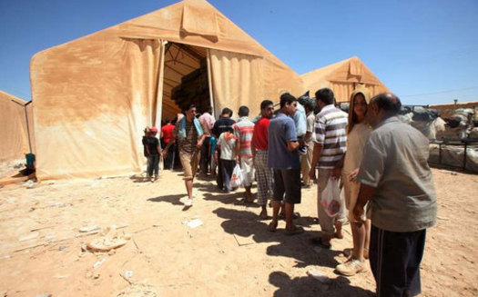 Thousands of Syrians are displaced as a result of the country's civil war. Some are expected to arrive in Tennessee in the next few months. Credit: United Nations