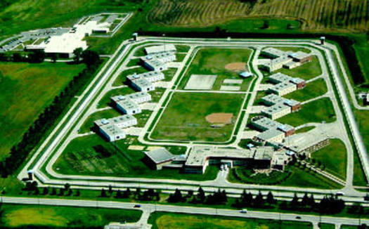 Prisons, such as the Racine Correctional Institute, have been a growth industry in Wisconsin, which now spends more tax dollars on correction than on education. Credit: Wisconsin Dept. of Corrections