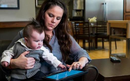 A tablet app is helping change and improve care for babies born with heart defects. (Children's Mercy)