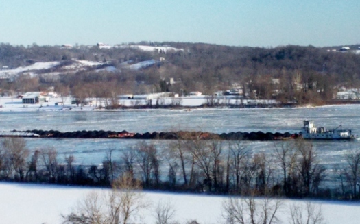 You may be surprised what's moving down the Ohio River. An environmental action group is keeping an eye on the shipment of oil-refining waste from the Chicago area to western Kentucky. (Greg Stotelmyer)