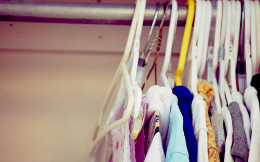 During Get Organized Month in January, experts recommend starting with closets. (emma kate/Flickr)
