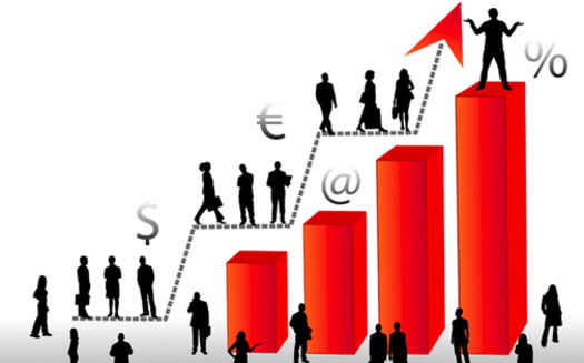 Researchers at the Brookings Institute say the income gap is wider today than before the Great Recession. (Gabriella Fabbri/freeimages)