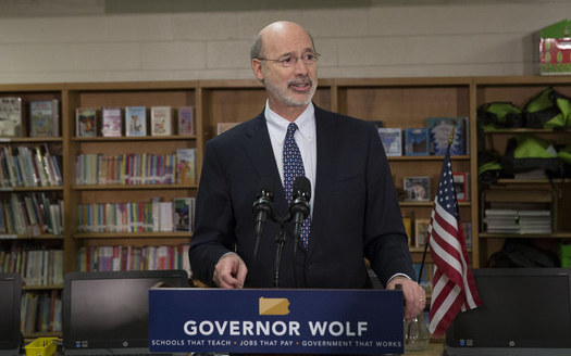 Governor Wolf is calling for a $377 million increase in K-12 funding for this year. (Gov. Tom Wolf/flickr.com)