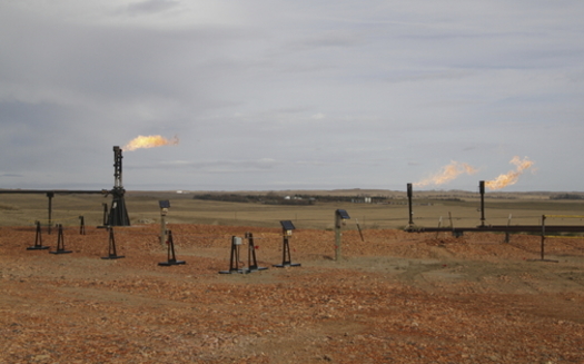 Some North Dakota tribal leaders are backing plans to clarify when oil companies owe royalties on flared gas. (iStockphoto)