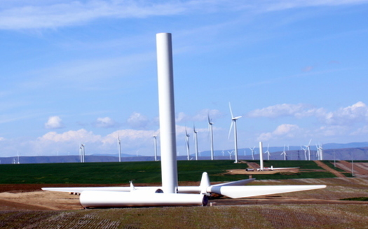 Wind power supplied more than 12 percent of Oregon's in-state electricity production in 2014, according to the American Wind Energy Association. (Tedder/Wikimedia Commons)