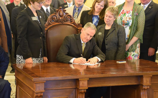 With Gov. Dennis Daugaard's approval now official, South Dakota teachers are expected to see pay raises starting this fall. (South Dakota Education Association)