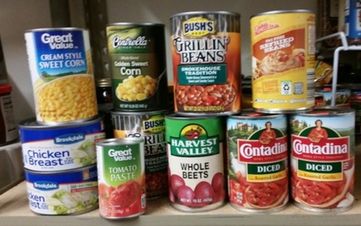 The food you're eating may be dangerous because of the chemicals in the lining of the cans, according to a new report from a coalition of nonprofit organizations. (Veronica Carter)