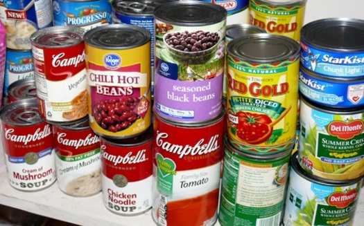 Analysis of canned foods found that 67 percent of the cans tested had BPA in the lining. (Greg Stotelmyer)