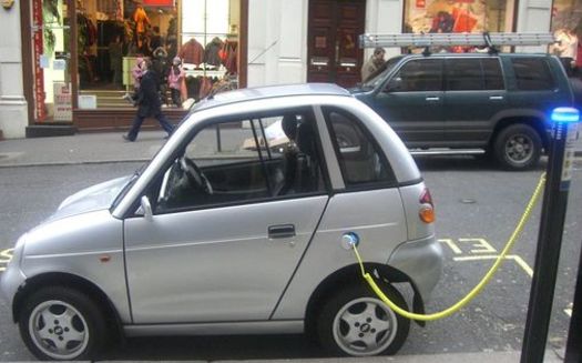 Boston ranks 11th out of 36 cities in a study of how ready they are to accommodate a surge in numbers of electric vehicles on the road. (frankh/Flickr) 
