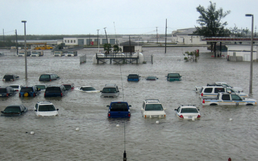 Florida flooding is projected to be worse than expected in a new Antarctic ice melt study. (U.S. Navy/Wikimedia Commons)