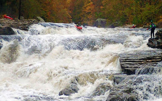 The Russell Fork River, an outdoor gem on the Kentucky-Virginia border, is on a list of America's Most Endangered Rivers of 2016. (Steve Ruth)
