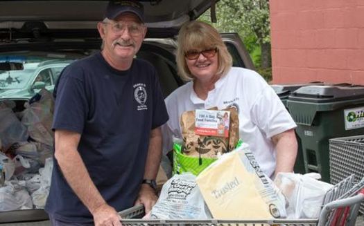 Letter carriers in New Hampshire are hoping for a lot of heavy lifting on Saturday as they collect bags of nonperishable food for local food pantries on their mail routes. (National Letter Carriers Association).