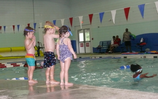 Parents are urged to buy water-quality test kits before letting kids play in public pools and water parks. (Greg Stotelmyer)