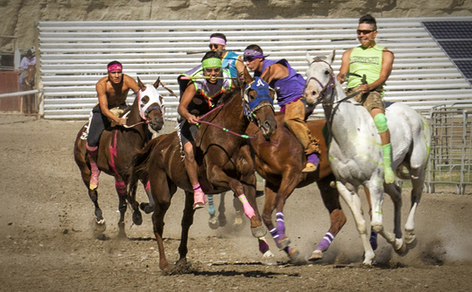 The first Indian Relay races of the season kicked off in Buffalo, Wyo., this past weekend. (Diana Volk)