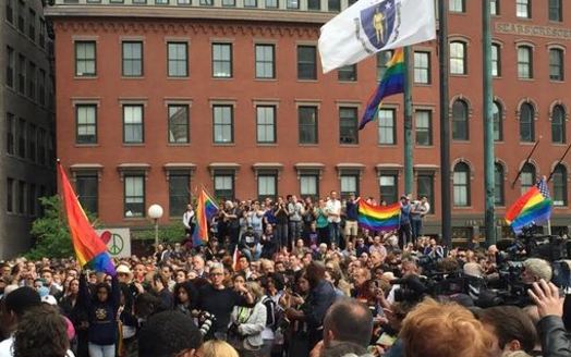 Human-rights activists who attended the Boston vigil for the Orlando shooting victims say it is wrong to single out Muslims. (Chris Flynn)
