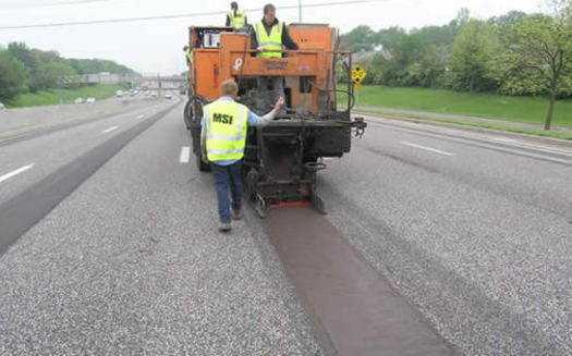 The Missouri Department of Transportation is testing environmentally friendly sidewalks at a welcome center, and if successful it could be used on roads. (MoDOT)