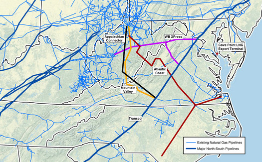 A geologic study of the Mountain Valley Pipeline says part of its path crosses a 