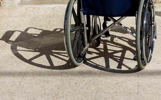 State and federal law requires polling places to accommodate people with disabilities. (zeevveez/Flickr)