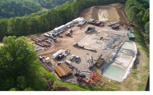 Documents show low level radioactive waste was dumped into a Kentucky landfill from fracking operations in Ohio and West Virginia. (Sierra Club)