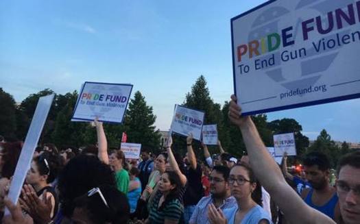 Florida's LGBTQ community is joining the fight for gun reform. (J. Lindsay/Pride Fund) 