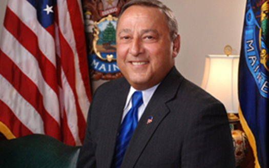 Gov. Paul LePage has until the end of the day today to comply with a request under Maine's Freedom of Access Act to reveal the contents of a binder he says he maintains containing mugshots of drug dealers. (Office of Gov. LePage) 
