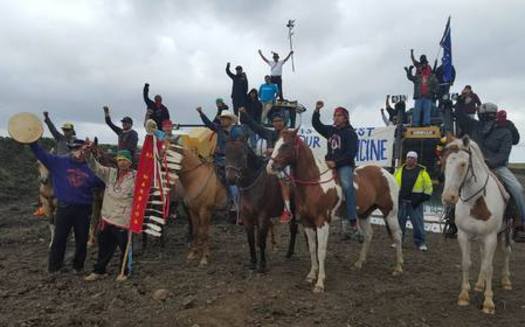 Native Americans have been protesting the Dakota Access Pipeline since April. (Red Warrior Camp)