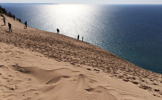 There are more than 3.6 million acres of national land in Michigan, including Sleeping Bear Dunes National Lakeshore. (Ken Bosma/Flickr)