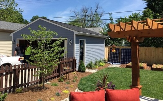 With 18 solar panels on his garage and house, Robert Chatham's Louisville home is one of many that will be on Saturday's Kentucky Solar Tour. (Robert Chatham)