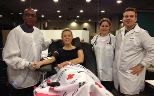 Fewer people donated blood during the holidays and because of bad weather, which  has led to a national blood and platelet shortage. (redcross.org)