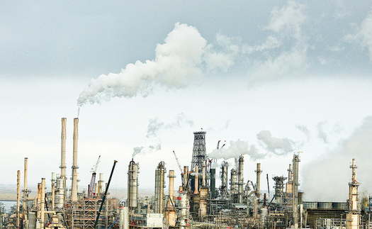 Multiple oil refineries on the California coast contribute to the state's persistent air-quality problems. (Thomas Hawk)