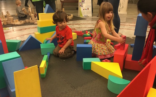 BLOCK Fest, an interactive learning program for young children, will be on display at an event tomorrow at the Idaho State Capitol. (IAEYC)