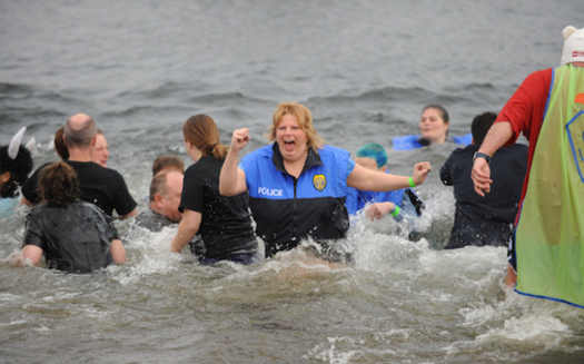 Every year, hardy Washingtonians take a dive into frigid waters around the state to raise money for the Special Olympics. (Special Olympics Archive)