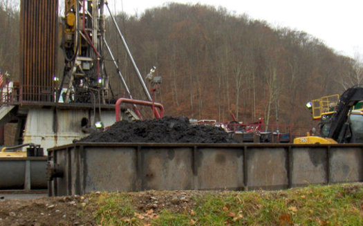 New testing is finding unpredictable levels of mildly radioactive materials in Marcellus drill cuttings. (Bill Hughes)