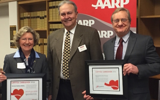 Two Washington state lawmakers, Sen. Barbara Bailey and Rep. Steve Tharinger, have been recognized for their work supporting caregivers. (AARP)