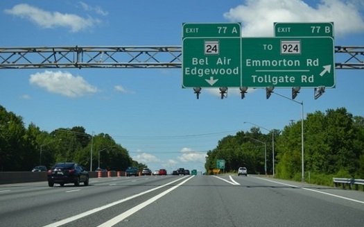 I-95 is one of the roads the state of Maryland wants to use as a testing ground for driverless cars. (md.gov)