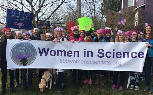 A letter to President Donald Trump asks that he promote science education, and champion policies that allow more women to pursue scientific careers. (500womenscientists)