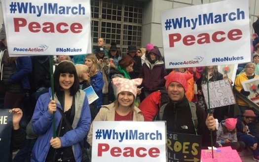 They have been marching against Trump administration policies and now, grassroots groups say the resignation of National Security Advisor Mike Flynn is a signal Trump's ties to Russia need to be investigated. (Peace Action)