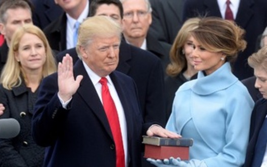 President Donald Trump says a 