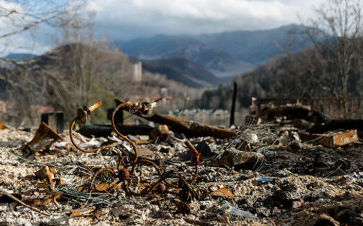Scientists say global warming is responsible for natural disasters such as December's wildfires that ravages parts of Gatlinburg and the Smoky Mountains. (Michael Tapp, Flickr)