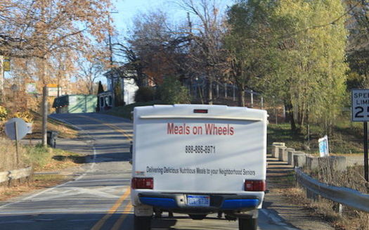 Proposed federal and state budget cuts are jeopardizing programs such as Meals on Wheels, in Connecticut and across the country. (Dwight Burdette/Wikimedia Commons)