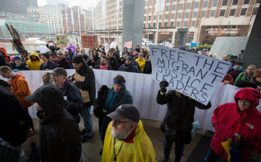 A legal case pending in Massachusetts could set a nationwide precedent for sanctuary cities, even as they are threatened with funding cuts by the Trump administration. (Alex Shure/ACLU Mass.)