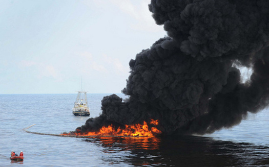 Experts say the settlement funds from the Deepwater Horizon incident could be a once-in-a-lifetime opportunity to restore the Gulf of Mexico. (US Navy)